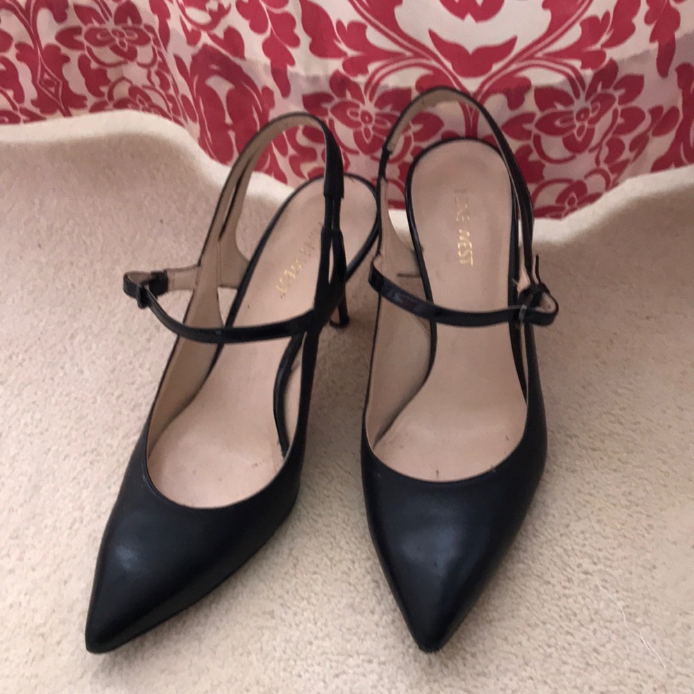 Nine West 2-in black everyday heels